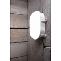damp-proof luminaire SOTANO IP54 oval, CCT Switch, impact resistant, switchable, multipower IP54, grey 