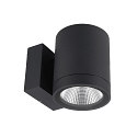 facade spotlight SHORELINE PRO ROUND 100 DOWN 1 flame, round, CCT Switch IP65, dark grey dimmable