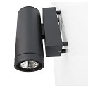 Deko-Light facade spotlight SHORELINE PRO ROUND 68 UP&DOWN 2 flames, round, CCT Switch IP65, dark grey dimmable