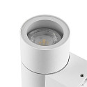 Deko-Light facade spotlight ACHERNAR DOWN 1 flame, cylindrical, with lamp socket GU10 IP65, white