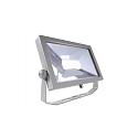 KapegoLED wall / ceiling luminaire FLOOD SMD II floor lamp, 220-240V, 50W, silver-transparent