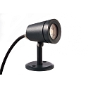 Outdoor LED spot COLT 4W COB, IP65 / IP44, 3000K 240lm 439cd 36�, die-cast aluminum, black grey / opal