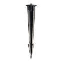Deko-Light Outdoor LED spot COLT 8W COB, IP65, 3000K 470lm 775cd 40�, die-cast aluminum, black grey / opal