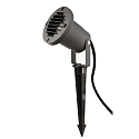 Deko-Light spike luminaire SPIKY 100MM cylindrical, short, adjustable GU10 IP65 / IP44, black dimmable