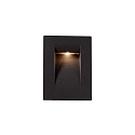 Recessed LED wall luminaire YVETTE II outdoor luminaire, voltage constant, asymmetrical, 220-240V AC, 3.6W, 3000K, anthracite