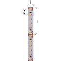 Deko-Light Flexible LED strip, IP20, 120 LED / m (SMD 2835), 24V, 94W 3000K 6610lm 120�, cRi >90, 10 meters