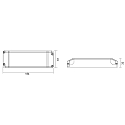Deko-Light LED driver BASIC DIM CV 12V voltage constant, dimmable, grey, black