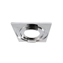 Deko-Light Accessories for COB 68 FIRE RATED cover, square, 83x83 mm, chrome