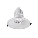 Deko-Light Accessories for MODULAR SYSTEM COB recessed ring 170 mm, H: 50 mm, matt white