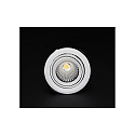 Deko-Light Accessories for MODULAR SYSTEM COB recessed ring swivelling, H: 30 mm, matt white