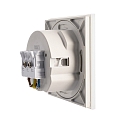 Deko-Light Cover SQUARE for recessed LED wall luminaire ALWAID, misty, white