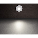 Deko-Light Cover ROUND for recessed LED wall luminaire ALWAID, white