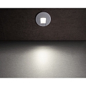 Deko-Light Cover ROUND for recessed LED wall luminaire ALWAID, grey