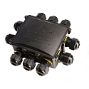 Deko-Light Outdoor Multi 10-fold-distributor for 2-10 cable 4-14 mm, 0.5-4 mm�, max. 450V AC/24A