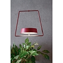 Deko-Light Pendelum for magnetic luminaire MIRAM, B/H: 20,5cm/18,5cm, red