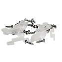 mounting bracket 24V COB RGB/RGBW SAUNA set of 10