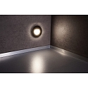 Deko-Light cover ALWAID 2 - MILKY round, deep black