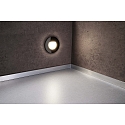 Deko-Light cover ALWAID 2 - MILKY round, deep black