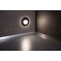 Deko-Light cover ALWAID 2 - MILKY round, deep black