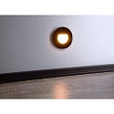 Deko-Light cover ALWAID 2 - MILKY round, deep black