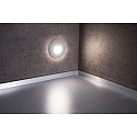 Deko-Light cover ALWAID 2 - MILKY round, white aluminum