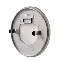 Deko-Light cover ALWAID 2 - MILKY round, white aluminum