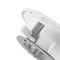 pendant luminaire adapter � DA 68MM / RECESSED round, built-in version, traffic white