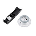 pendant luminaire adapter � DA 68MM / RECESSED round, built-in version, traffic white