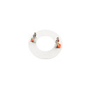 Deko-Light reducing ring 130MM / 70MM / CUTOUT 95MM round, mechanical, built-in version, traffic white