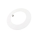 reducing ring 240/180MM round, mechanical, built-in version, traffic white