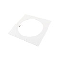 reducing ring 280/210MM mechanical, square, built-in version, traffic white