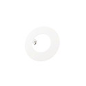 reducing ring 155/95MM round, mechanical, built-in version, signal white