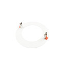 Deko-Light reducing ring 210/135MM round, mechanical, built-in version, signal white