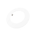 reducing ring 240/180MM round, mechanical, built-in version, signal white