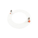 Deko-Light reducing ring 240/180MM round, mechanical, built-in version, signal white