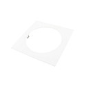 reducing ring 280/210MM mechanical, square, built-in version, signal white