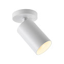 Deko-Light surface mounted housing CAN MIX'N MATCH 1/2 - SPOT HEAD (CEILING / 3PHASE) cylindrical, rigid, mechanical, white