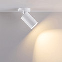Deko-Light surface mounted housing CAN MIX'N MATCH 1/2 - SPOT HEAD (CEILING / 3PHASE) cylindrical, rigid, mechanical, white