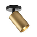 Deko-Light surface mounted housing CAN MIX'N MATCH 1/2 - SPOT HEAD (CEILING / 3PHASE) cylindrical, rigid, mechanical, bronze