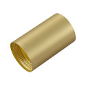 Deko-Light surface mounted housing CAN MIX'N MATCH 1/2 - SPOT HEAD (CEILING / 3PHASE) cylindrical, rigid, mechanical, brass