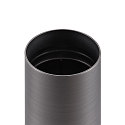 Deko-Light surface mounted housing CAN MIX'N MATCH 1/2 - SPOT HEAD (CEILING / 3PHASE) cylindrical, rigid, mechanical, anthracite