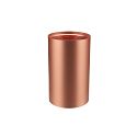 surface mounted housing CAN MIX'N MATCH 1/2 - SPOT HEAD (CEILING / 3PHASE) cylindrical, rigid, mechanical, rose gold