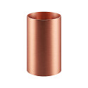 Deko-Light surface mounted housing CAN MIX'N MATCH 1/2 - SPOT HEAD (CEILING / 3PHASE) cylindrical, rigid, mechanical, rose gold