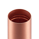 Deko-Light surface mounted housing CAN MIX'N MATCH 1/2 - SPOT HEAD (CEILING / 3PHASE) cylindrical, rigid, mechanical, rose gold
