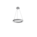 pendant luminaire LAUTARO 600/60 DOWN OPAL M3 IP20, light grey dimmable
