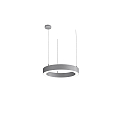 pendant luminaire LAUTARO 600/80 DOWN PRISMA P3 IP20, light grey dimmable