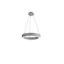pendant luminaire LAUTARO 600/80 UP/DOWN OPAL M3 IP20, light grey dimmable