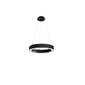 pendant luminaire LAUTARO 600/80 UP/DOWN OPAL M3 IP20, black dimmable