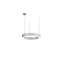 pendant luminaire LAUTARO 600/80 UP/DOWN OPAL P3 IP20, white dimmable