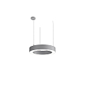 pendant luminaire LAUTARO 600/100 DOWN OPAL P3 IP20, light grey dimmable